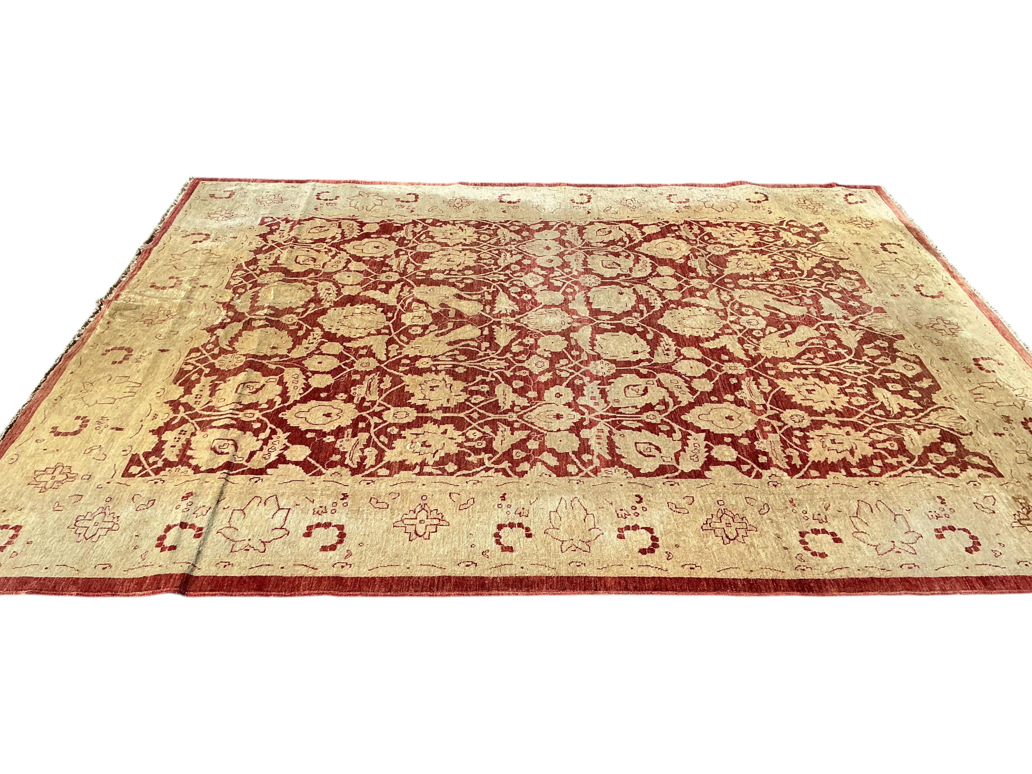 A Ziegler style carpet, 360 x 280cm